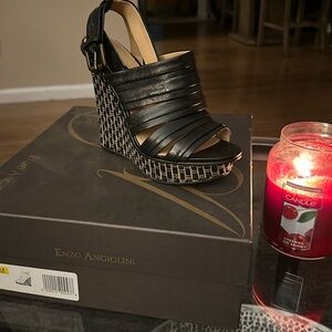 Enzo Angiolini, Size 6 Wedge Sandals New/w box